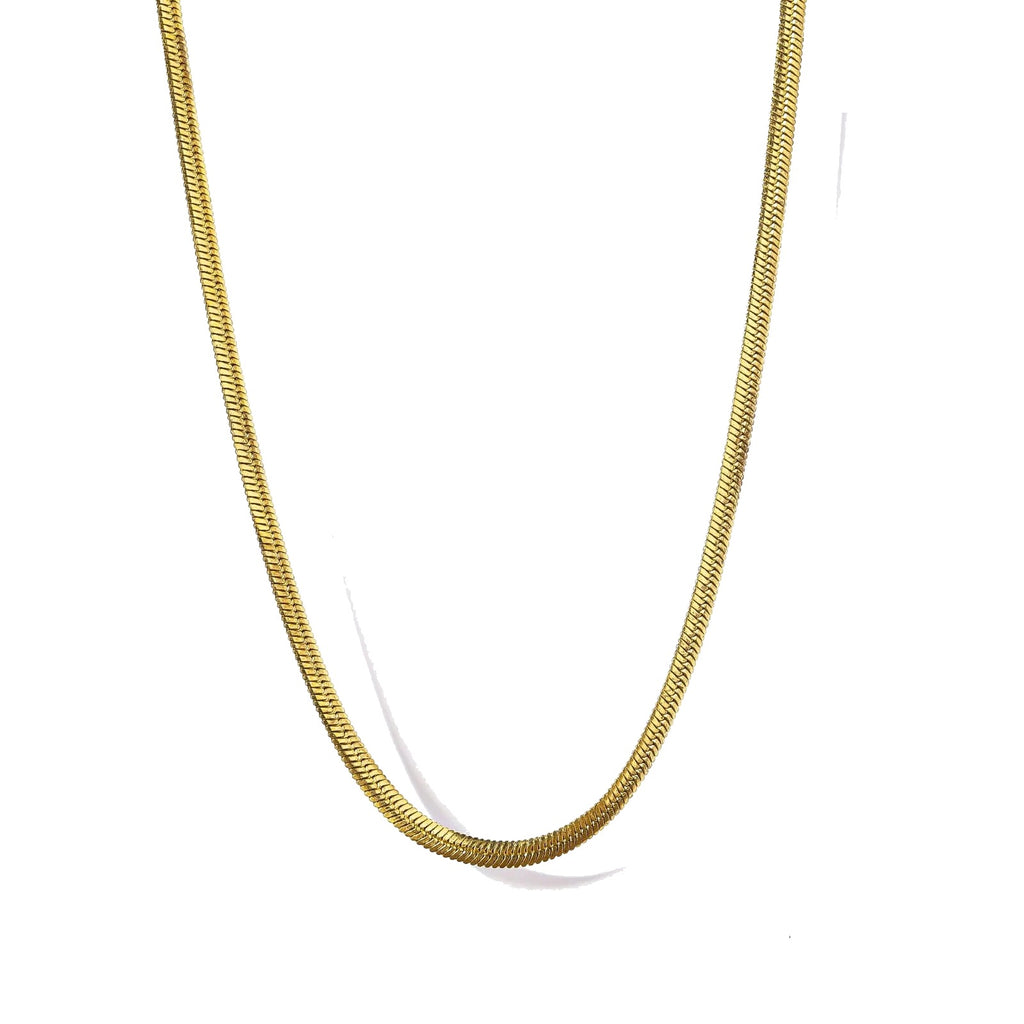 Dainty Layering Chain 18 inch in gold tone